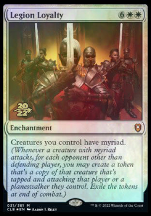 Legion Loyalty [Commander Legends: Battle for Baldur's Gate Prerelease Promos] | Mindsight Gaming