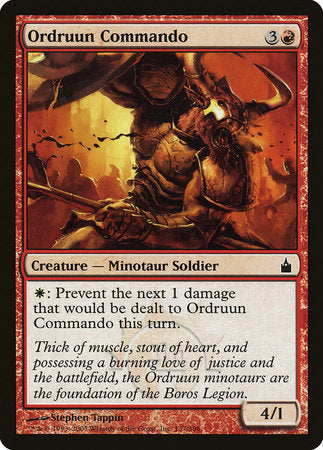 Ordruun Commando [Ravnica: City of Guilds] | Mindsight Gaming