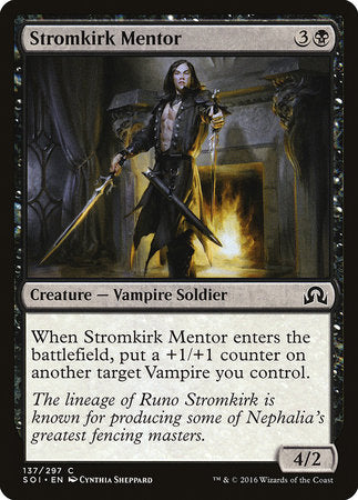 Stromkirk Mentor [Shadows over Innistrad] | Mindsight Gaming