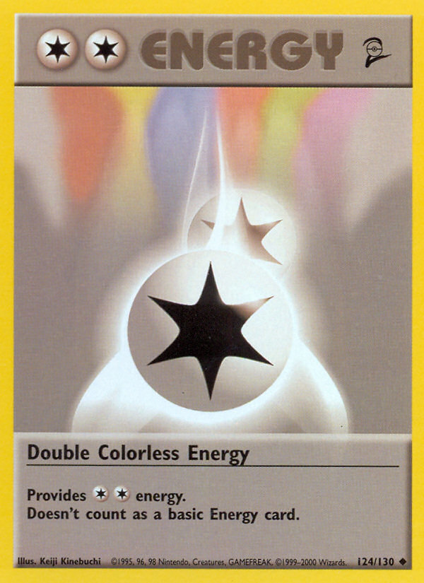 Double Colorless Energy (124/130) [Base Set 2] | Mindsight Gaming