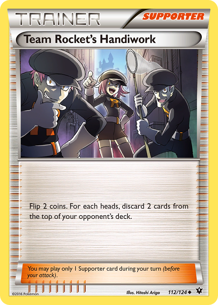 Team Rocket's Handiwork (112/124) [XY: Fates Collide] | Mindsight Gaming