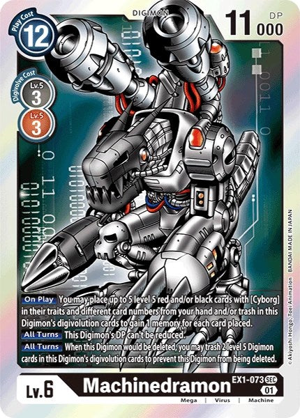 Machinedramon [EX1-073] [Revision Pack Cards] | Mindsight Gaming