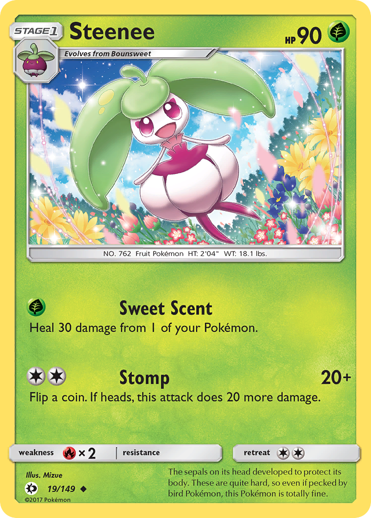 Steenee (19/149) [Sun & Moon: Base Set] | Mindsight Gaming