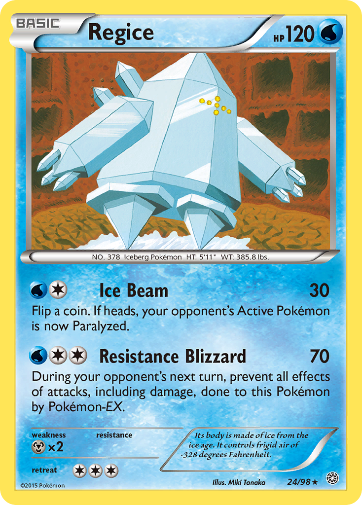 Regice (24/98) [XY: Ancient Origins] | Mindsight Gaming