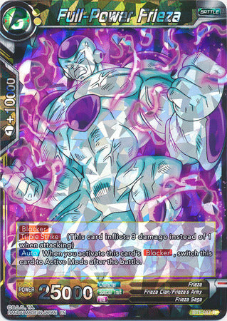 Full-Power Frieza (Shatterfoil) (BT1-087) [Dragon Brawl] | Mindsight Gaming