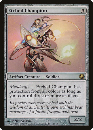 Etched Champion [Scars of Mirrodin] | Mindsight Gaming