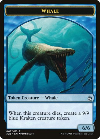 Whale Token (007) [Masters 25 Tokens] | Mindsight Gaming