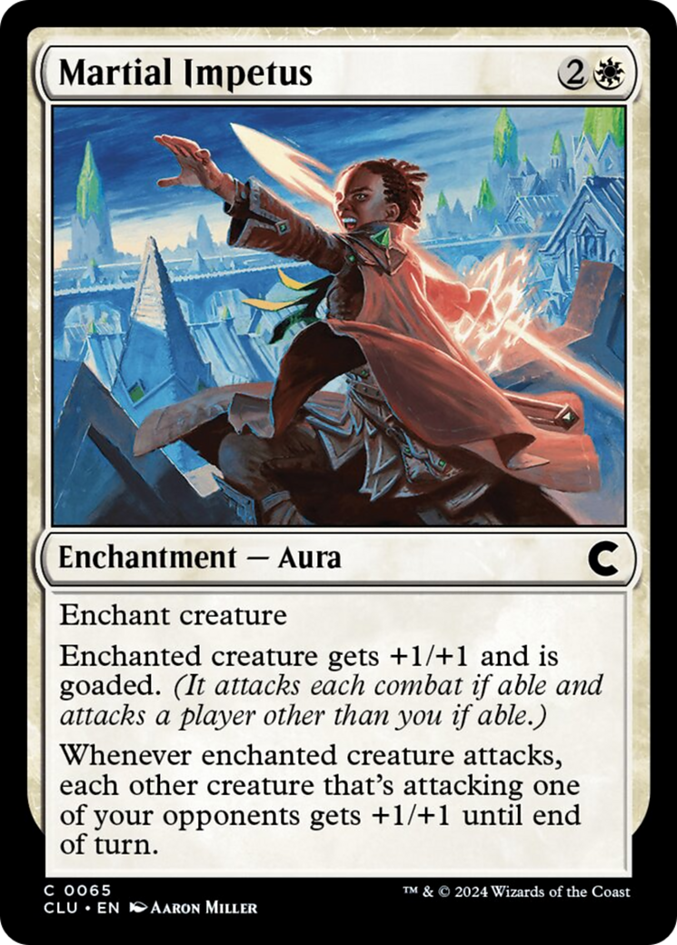 Martial Impetus [Ravnica: Clue Edition] | Mindsight Gaming