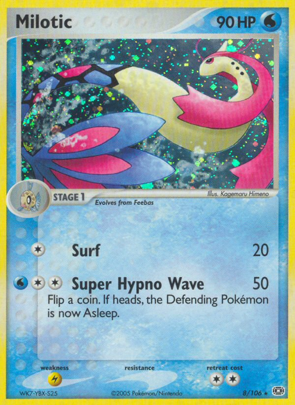 Milotic (8/106) [EX: Emerald] | Mindsight Gaming