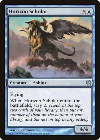 Horizon Scholar [Theros] | Mindsight Gaming