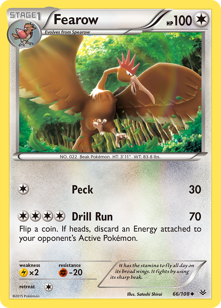 Fearow (66/108) [XY: Roaring Skies] | Mindsight Gaming