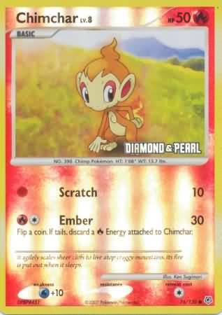 Chimchar (76/130) [Burger King Promos: 2008 Collection] | Mindsight Gaming