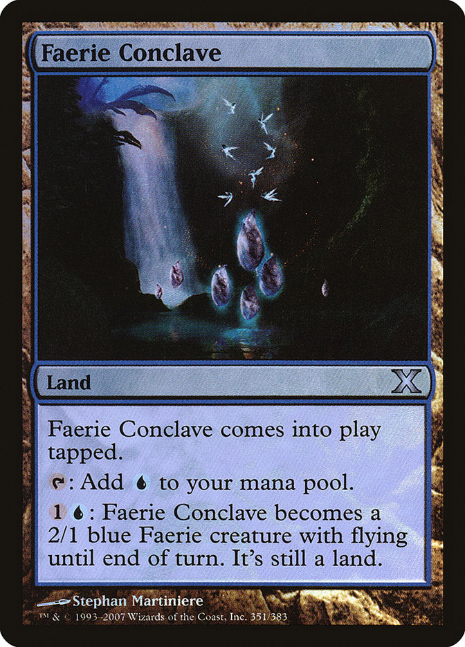 Faerie Conclave (Premium Foil) [Tenth Edition] | Mindsight Gaming