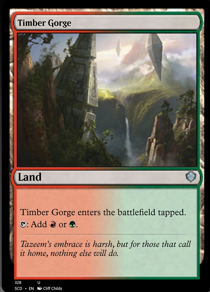 Timber Gorge [Starter Commander Decks] | Mindsight Gaming