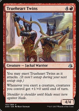 Trueheart Twins [Amonkhet] | Mindsight Gaming