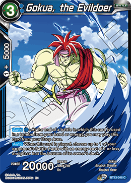 Gokua, the Evildoer (Common) [BT13-048] | Mindsight Gaming