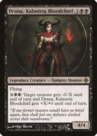 Drana, Kalastria Bloodchief [Rise of the Eldrazi] | Mindsight Gaming