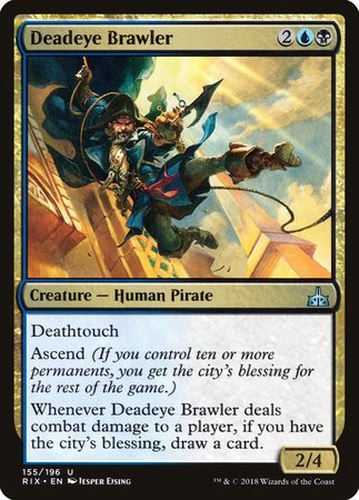 Deadeye Brawler [Rivals of Ixalan] | Mindsight Gaming