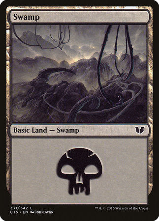 Swamp (331) [Commander 2015] | Mindsight Gaming