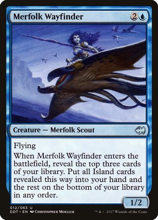 Merfolk Wayfinder [Duel Decks: Merfolk vs. Goblins] | Mindsight Gaming