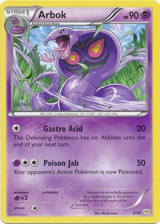 Arbok (3/30) [XY: Trainer Kit - Noivern] | Mindsight Gaming