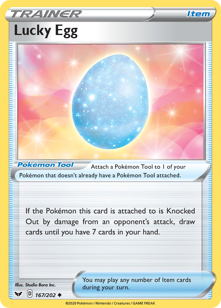 Lucky Egg (167/202) [Sword & Shield: Base Set] | Mindsight Gaming