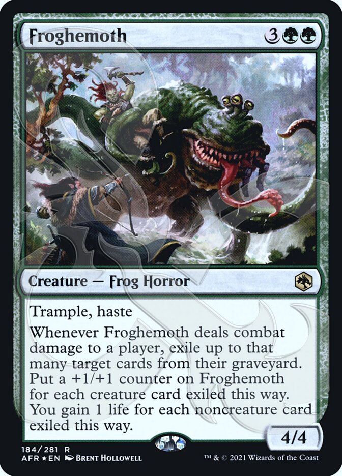 Froghemoth (Ampersand Promo) [Dungeons & Dragons: Adventures in the Forgotten Realms Promos] | Mindsight Gaming