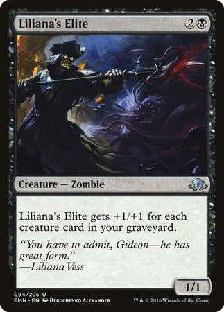 Liliana's Elite [Eldritch Moon] | Mindsight Gaming