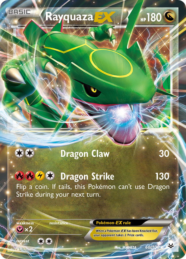 Rayquaza EX (60/108) [XY: Roaring Skies] | Mindsight Gaming