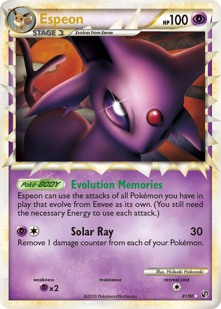 Espeon (81/90) [HeartGold & SoulSilver: Undaunted] | Mindsight Gaming