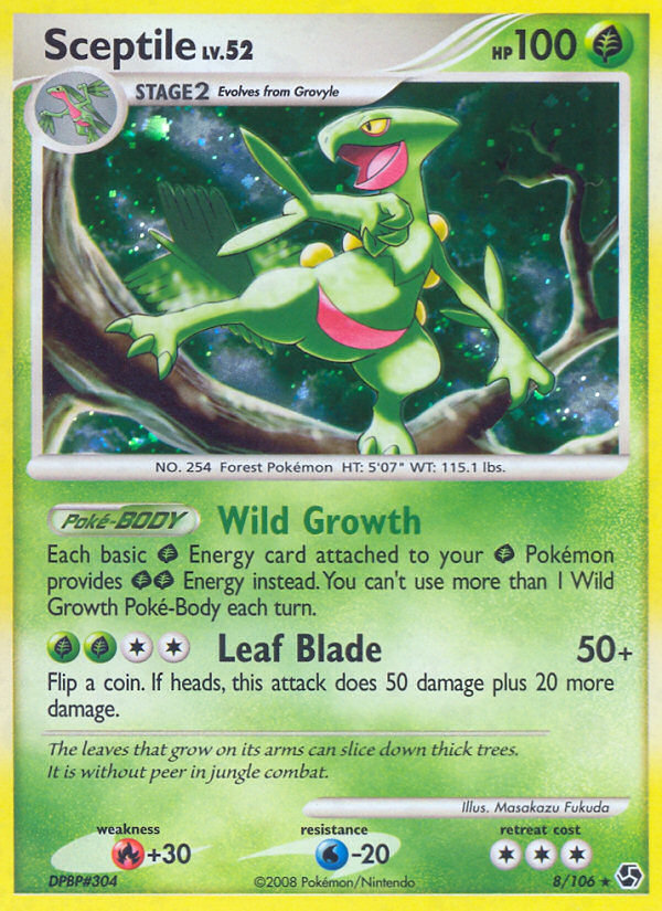 Sceptile (8/106) [Diamond & Pearl: Great Encounters] | Mindsight Gaming