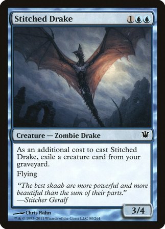 Stitched Drake [Innistrad] | Mindsight Gaming