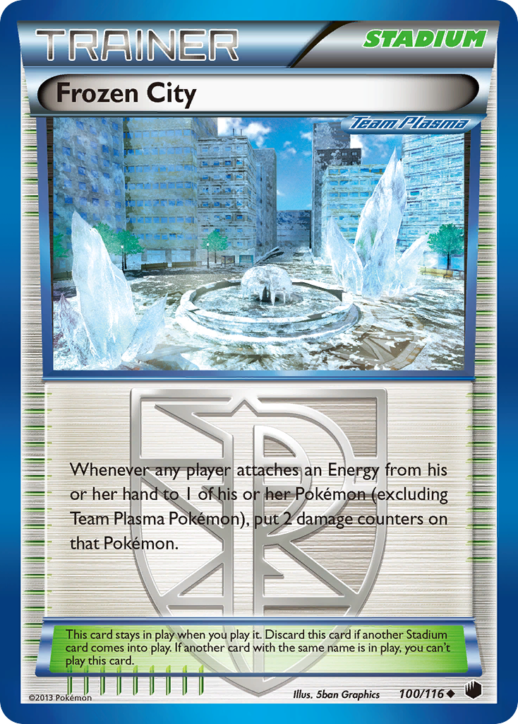 Frozen City (100/116) [Black & White: Plasma Freeze] | Mindsight Gaming