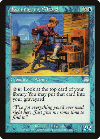 Rummaging Wizard [Onslaught] | Mindsight Gaming