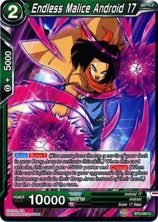 Endless Malice Android 17 (BT5-064) [Miraculous Revival] | Mindsight Gaming