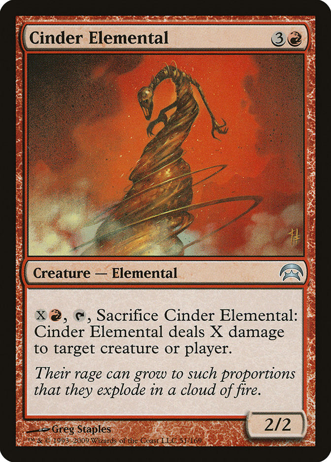 Cinder Elemental [Planechase] | Mindsight Gaming