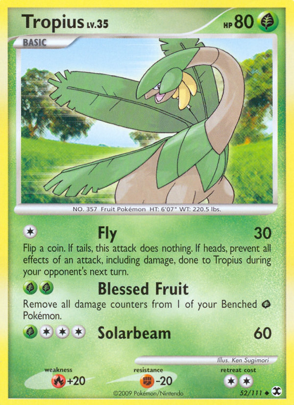 Tropius (52/111) [Platinum: Rising Rivals] | Mindsight Gaming