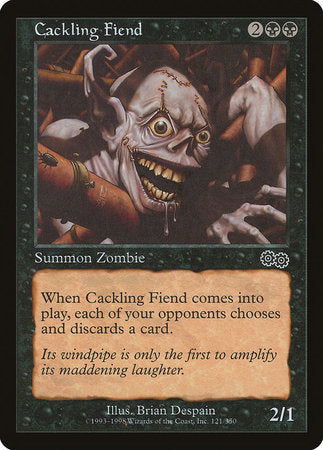 Cackling Fiend [Urza's Saga] | Mindsight Gaming