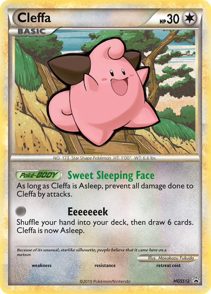 Cleffa (HGSS12) [HeartGold & SoulSilver: Black Star Promos] | Mindsight Gaming