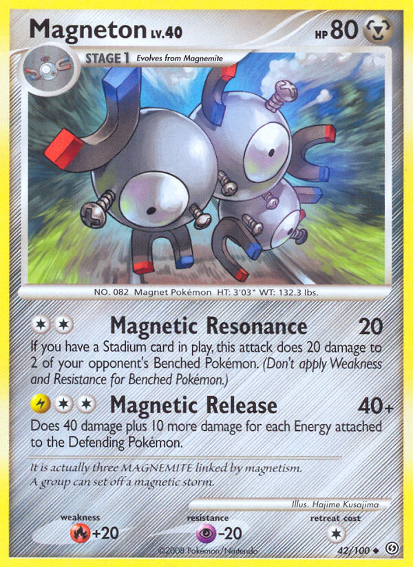 Magneton (42/100) [Diamond & Pearl: Stormfront] | Mindsight Gaming