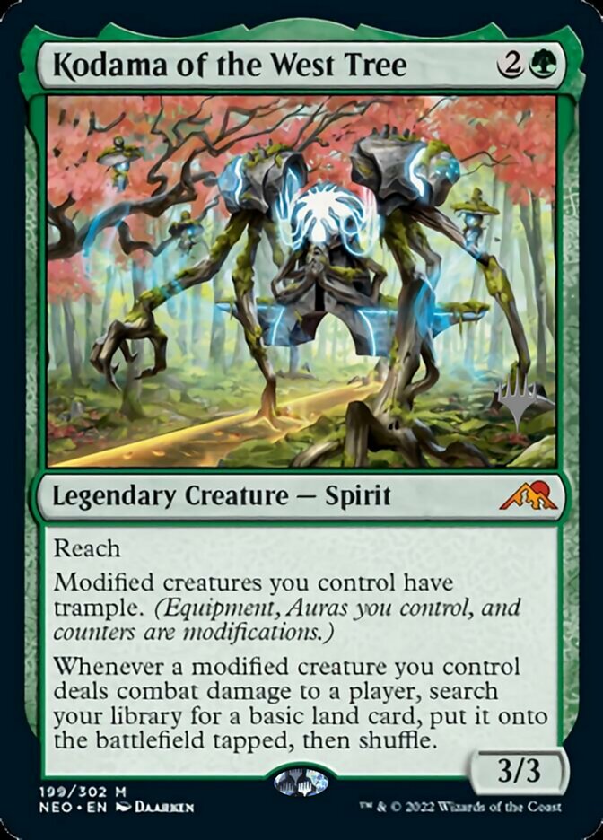 Kodama of the West Tree (Promo Pack) [Kamigawa: Neon Dynasty Promos] | Mindsight Gaming