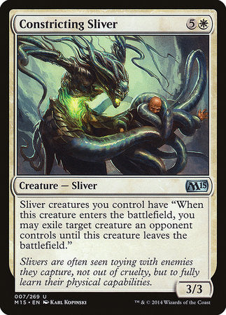 Constricting Sliver [Magic 2015] | Mindsight Gaming