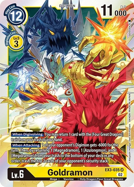 Goldramon [EX3-035] [Revision Pack Cards] | Mindsight Gaming