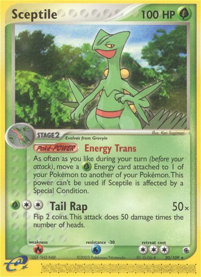 Sceptile (20/109) [EX: Ruby & Sapphire] | Mindsight Gaming