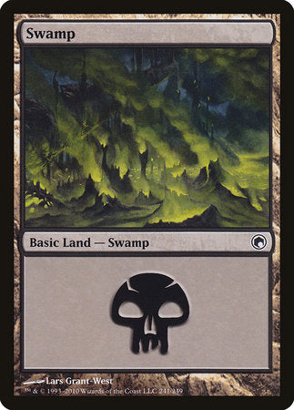 Swamp (241) [Scars of Mirrodin] | Mindsight Gaming