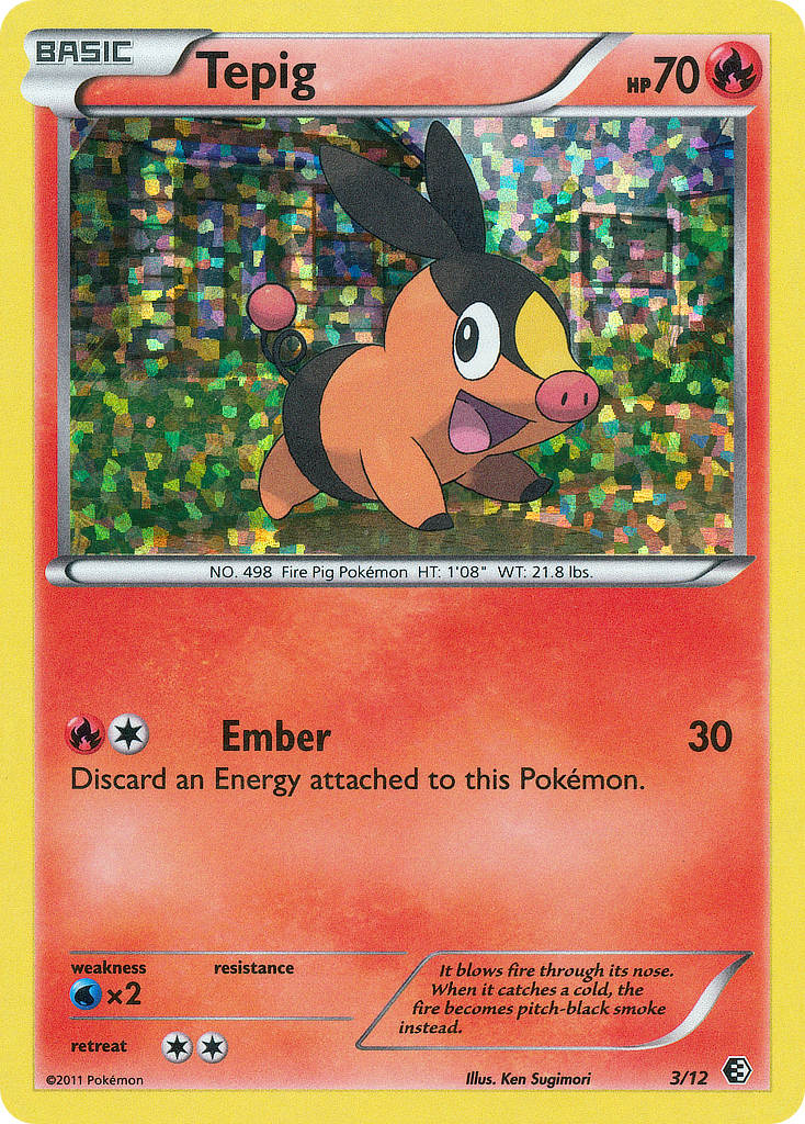 Tepig (3/12) [McDonald's Promos: 2011 Collection] | Mindsight Gaming