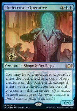 Undercover Operative [Streets of New Capenna Prerelease Promos] | Mindsight Gaming