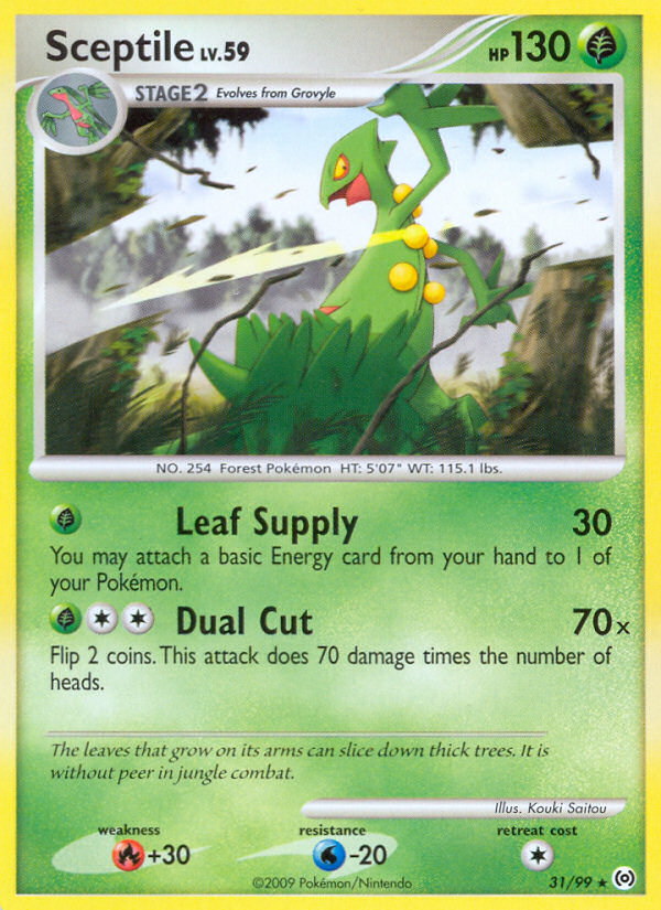 Sceptile (31/99) [Platinum: Arceus] | Mindsight Gaming