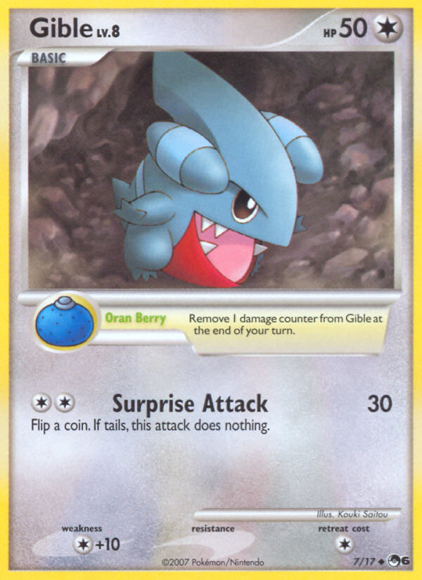 Gible (7/17) [POP Series 6] | Mindsight Gaming