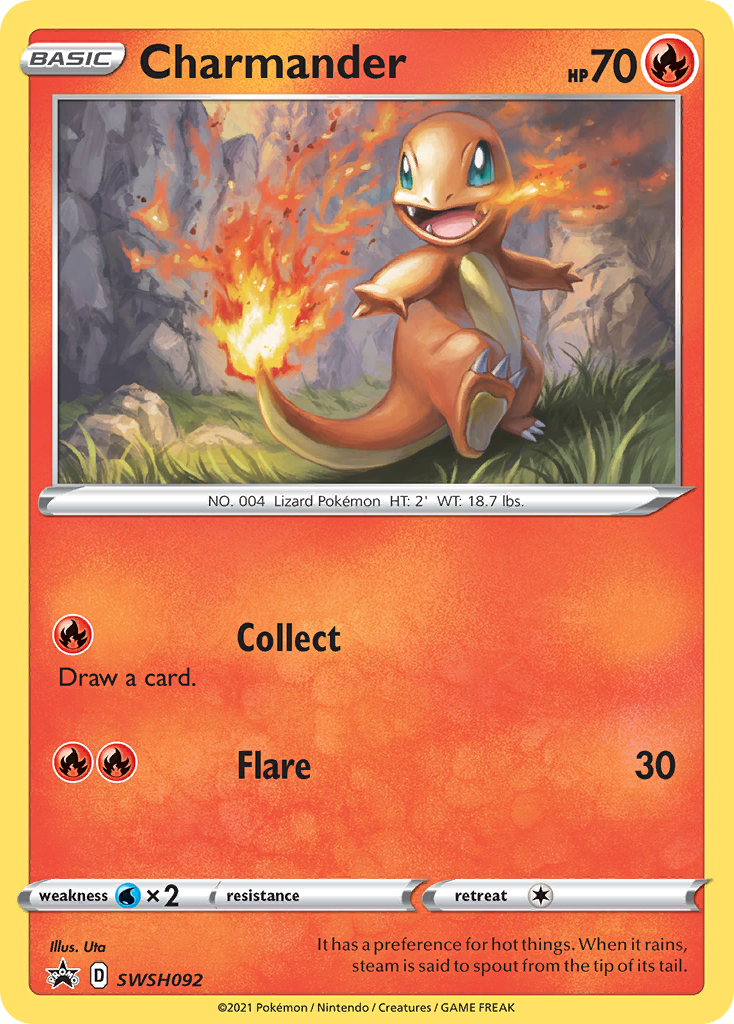 Charmander (SWSH092) [Sword & Shield: Black Star Promos] | Mindsight Gaming